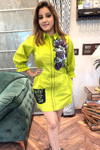 "Boss" Statement Poplin Dress