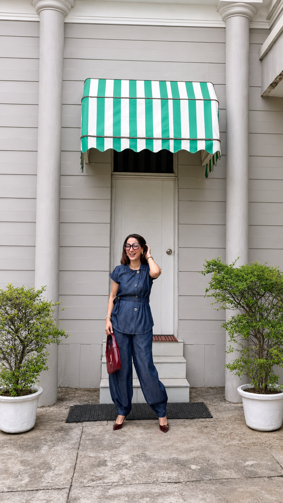 The Midnight Denim Co-ord Set