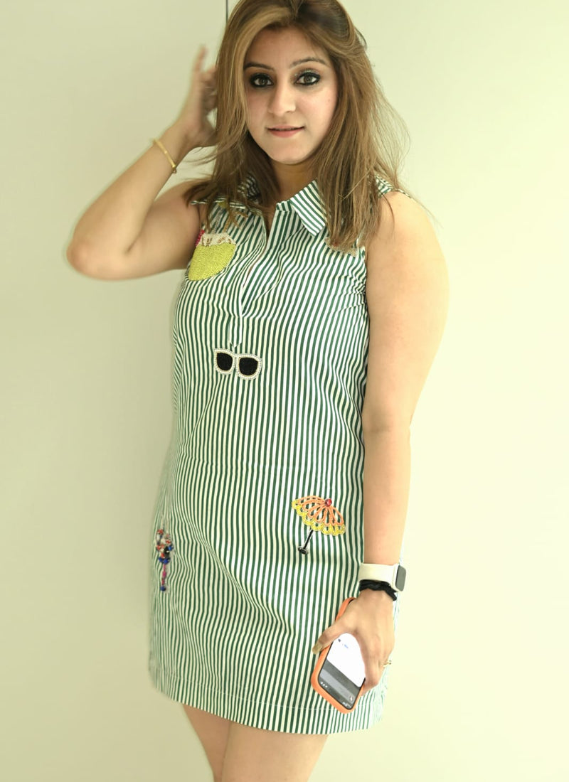 Beach Shirt Dress