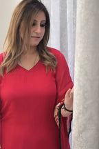 The Ruby Red Kaftaan Set