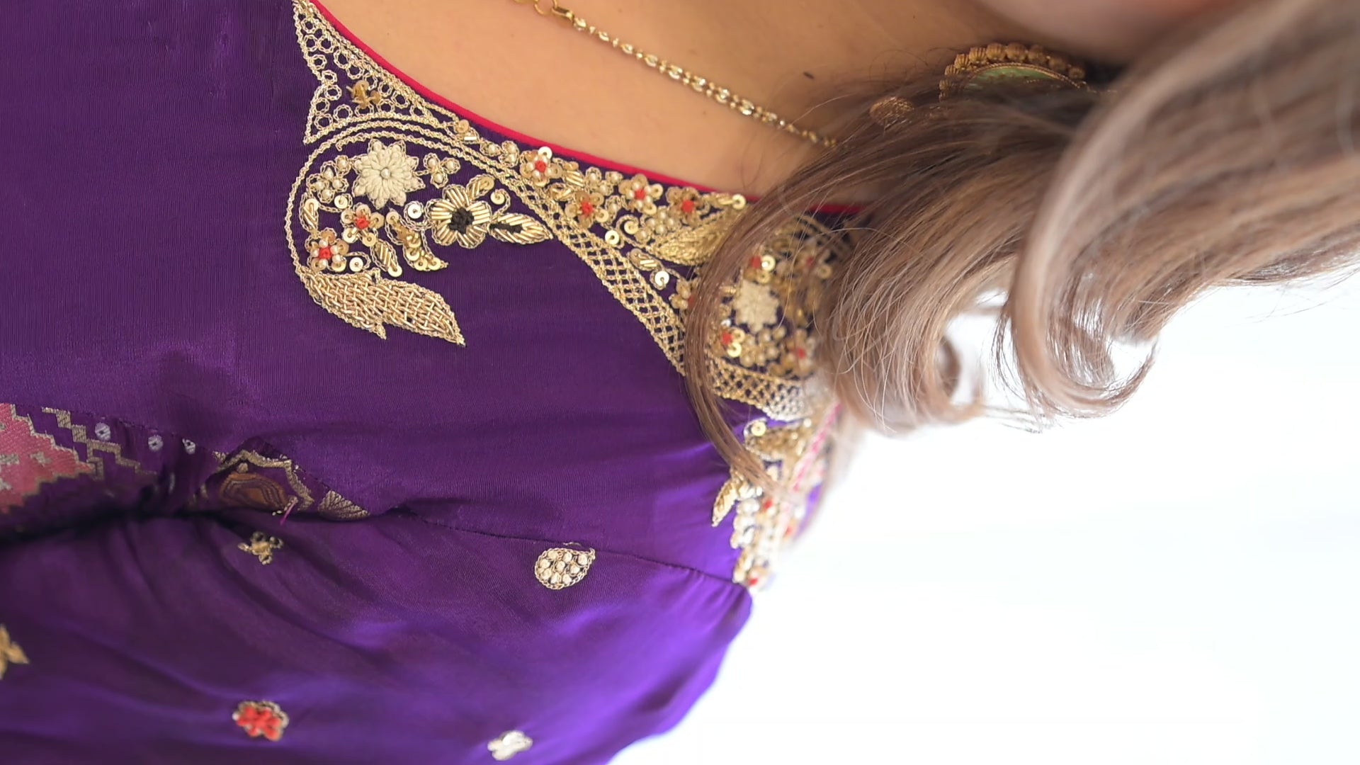 Regal Purple Banarasi & Fine Silk Suit