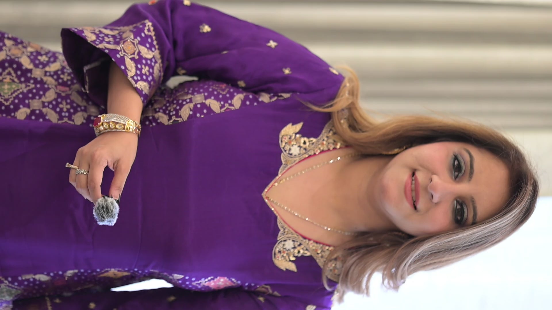 Regal Purple Banarasi & Fine Silk Suit
